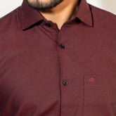 Shirt:Full Sleeve_Semi Fit_Dobby_316#1